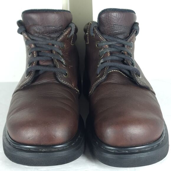 Dr. Martens Men\'s 9231 Vtg US 10 Uk 9 Brown Leather Chunky Work Boots England main image 14